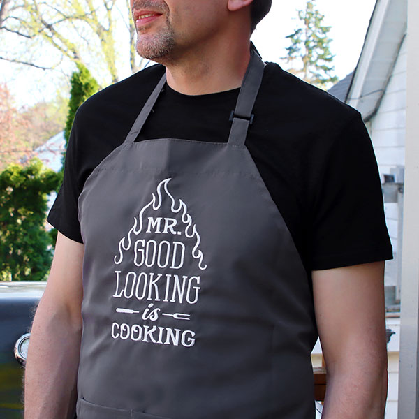 Mr. Good Looking is Cooking