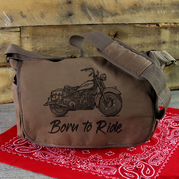 Born to Ride Motorcycle Etching