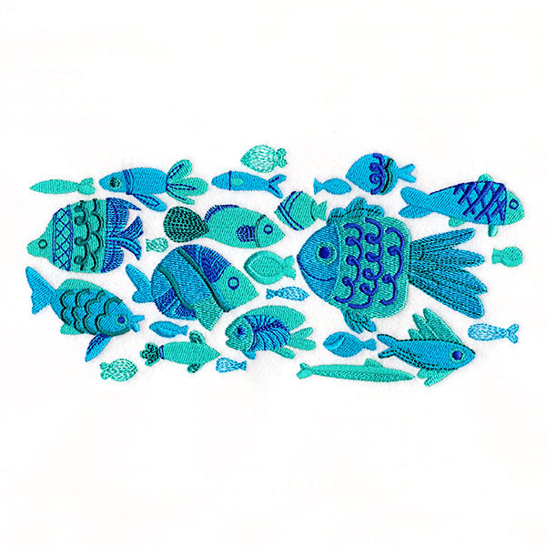 Whimsical Tropics Fish Feature