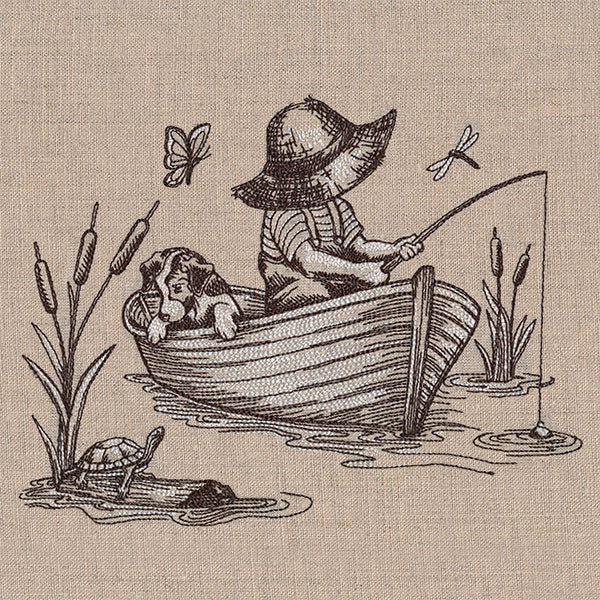 Fisherman Fred on the Water