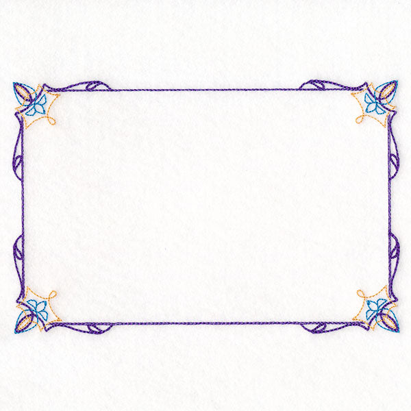 Art Deco Delights Quilt Label