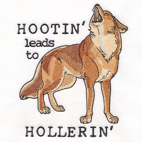 Hootin' Leads to Hollerin' Coyote