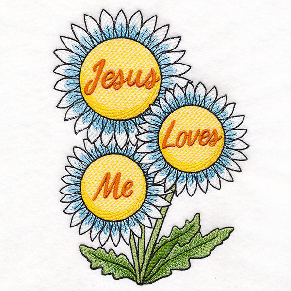 Jesus Loves Me Daisy Feature