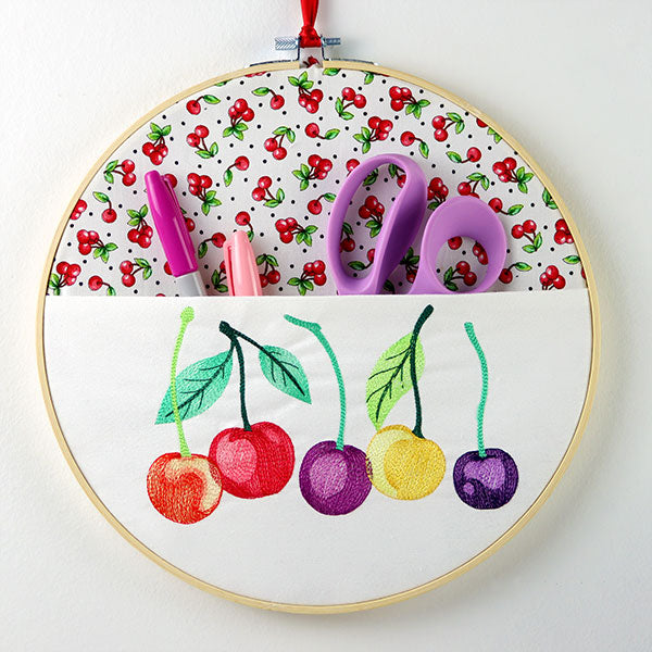 Rainbow Cherries Border