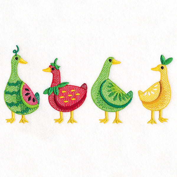 Summer Fruits Goose Border