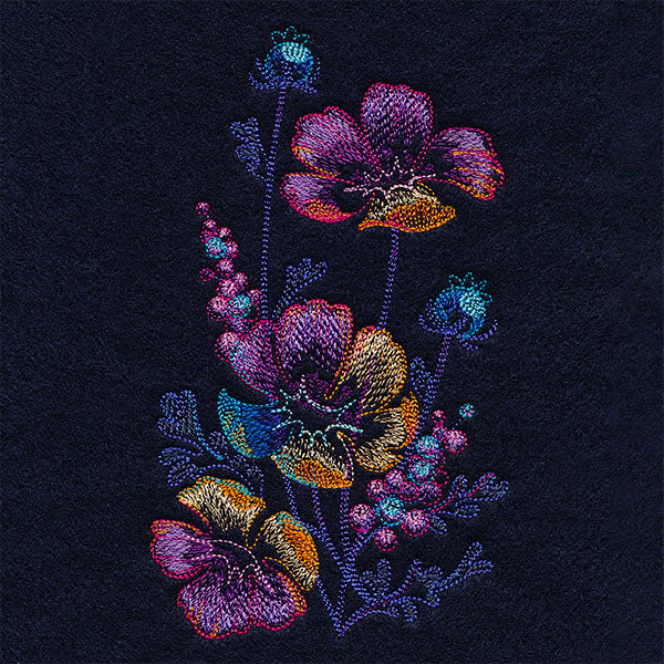 Flowers in Fluorescence Feature