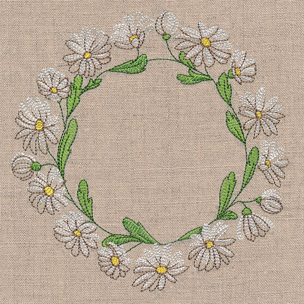 Daisy Crown Wreath