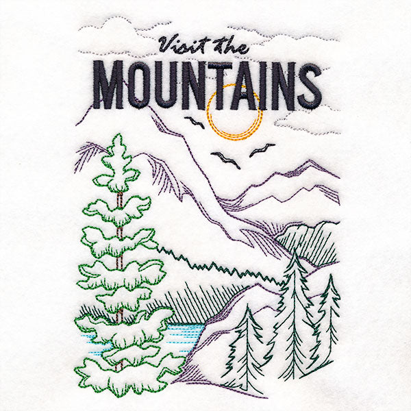 Destination Scene - Mountains