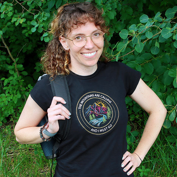 The Mountains Are Calling Stamp