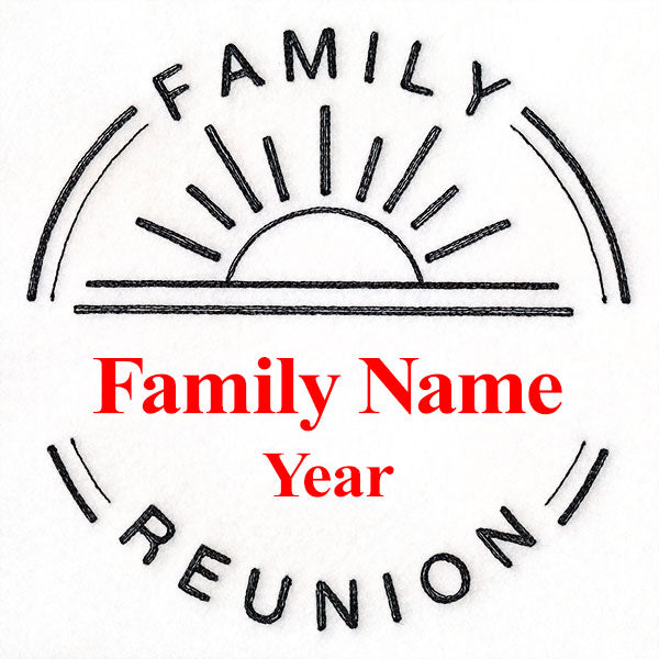 Customizable Family Reunion - Light Stitch