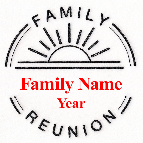 Customizable Family Reunion - Light Stitch