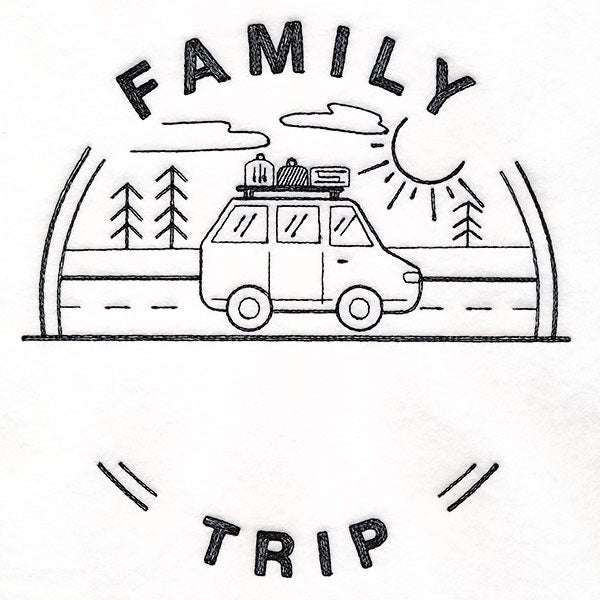 Customizable Family Trip - Light Stitch