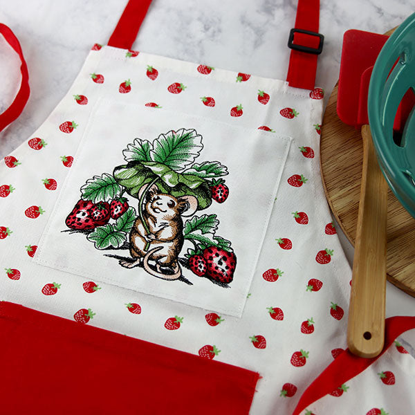 Under the Shade of Strawberries Field Mouse