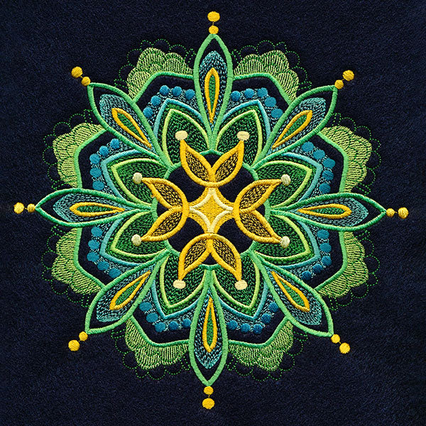 Bohemian Kaleidoscope Circle