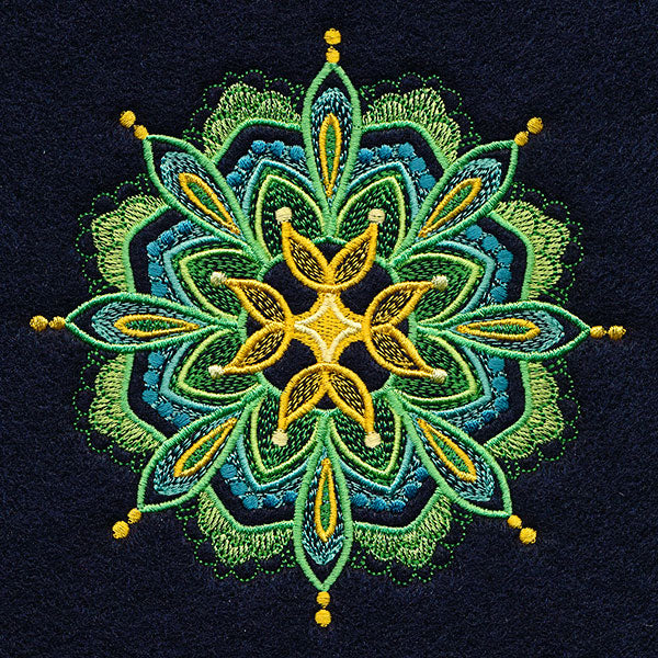Bohemian Kaleidoscope Circle