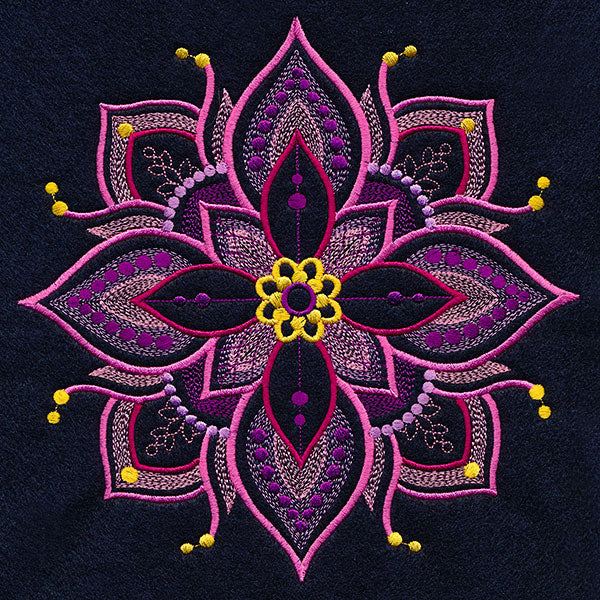 Bohemian Kaleidoscope Mandala