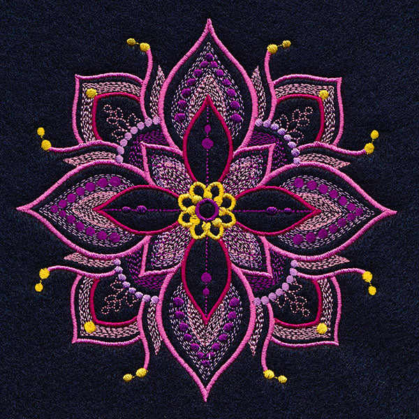 Bohemian Kaleidoscope Mandala