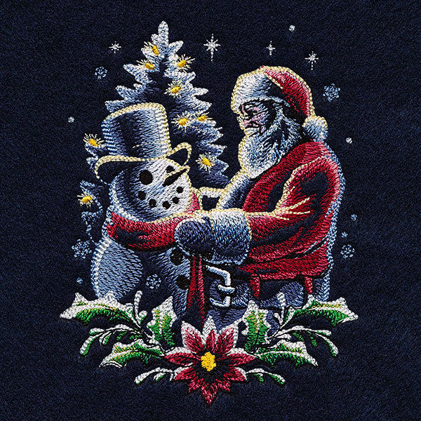 Santa and Snowman Portrait