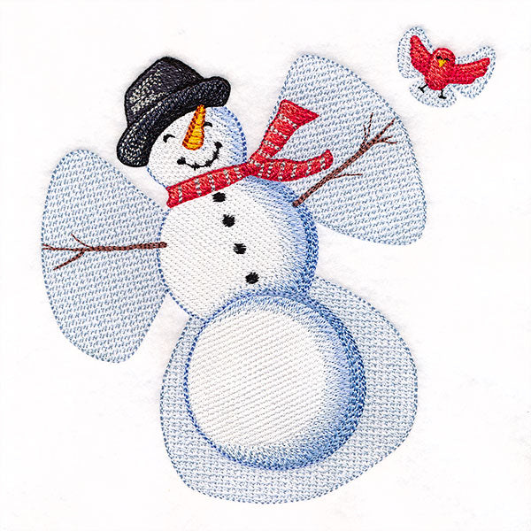 Snow Angel Snowman