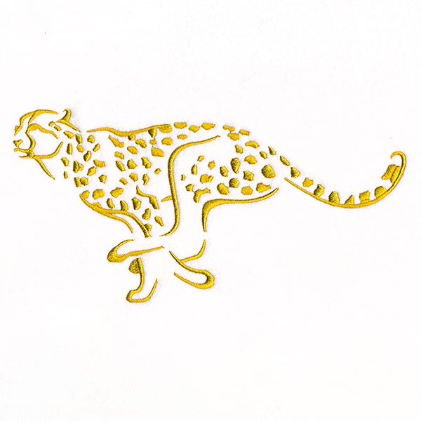 Modern Safari Cheetah (Goldwork)