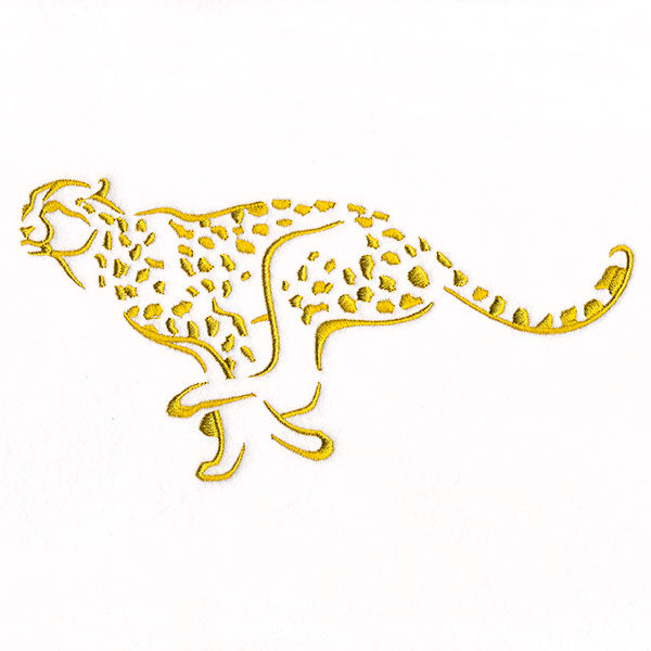 Modern Safari Cheetah (Goldwork)