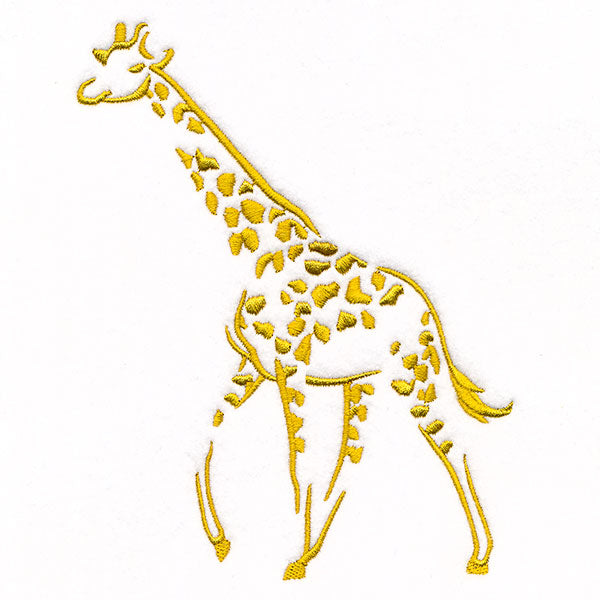 Modern Safari Giraffe (Goldwork)