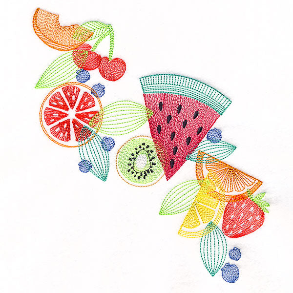 Tumbling Summer Fruit Spray