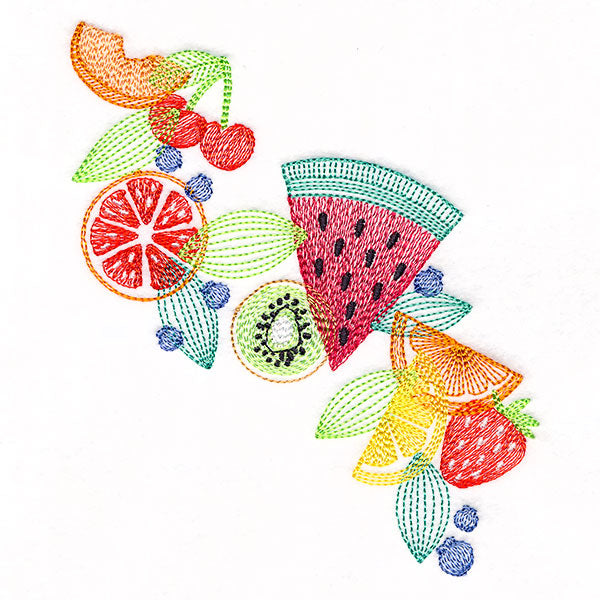 Tumbling Summer Fruit Spray