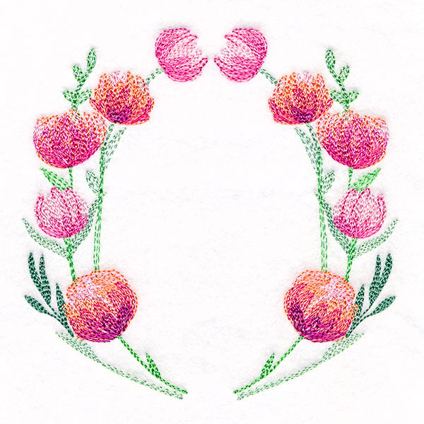 Spring Has Sprung Clover Wreath