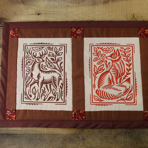 Wild Woodcuts - Fall Deer
