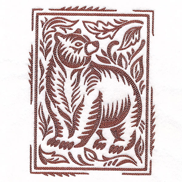 Wild Woodcuts - Fall Bear