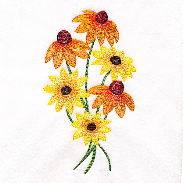 Coneflowers and Black-Eyed Susans Bouquet