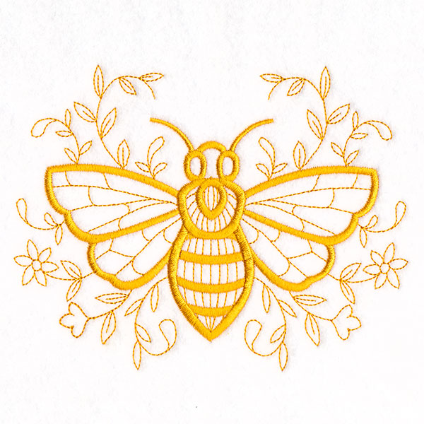 Delicate Doodle Honeybee