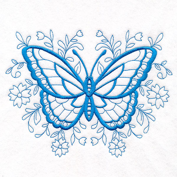 Delicate Doodle Butterfly