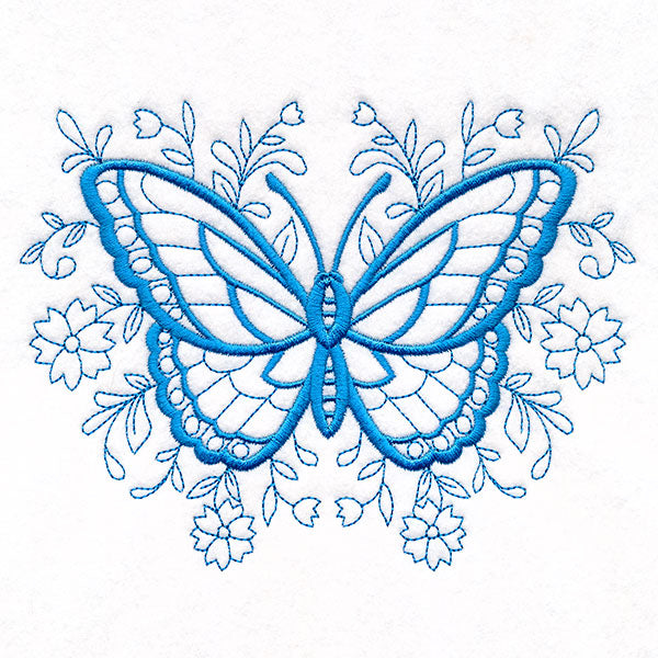 Delicate Doodle Butterfly