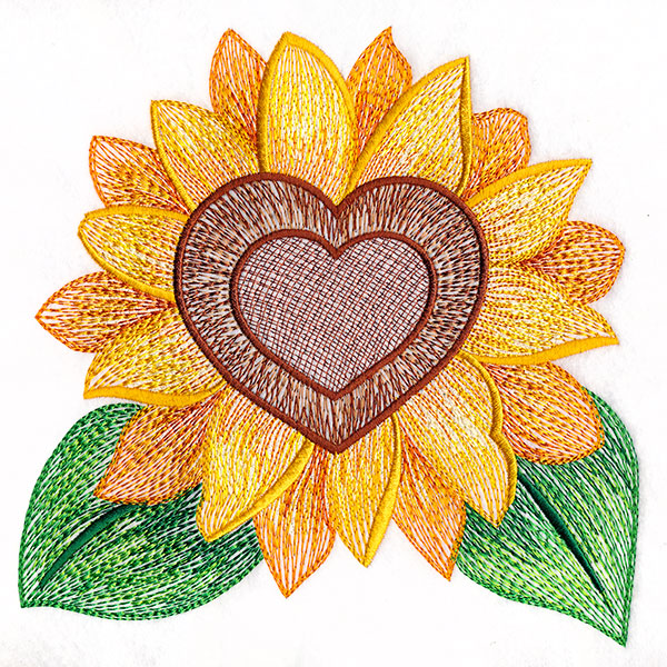 Sunflower Heart