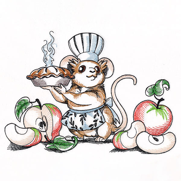 Baking Apple Pies Mouse