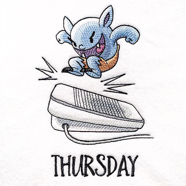 Stomping Bobblin on Thursday