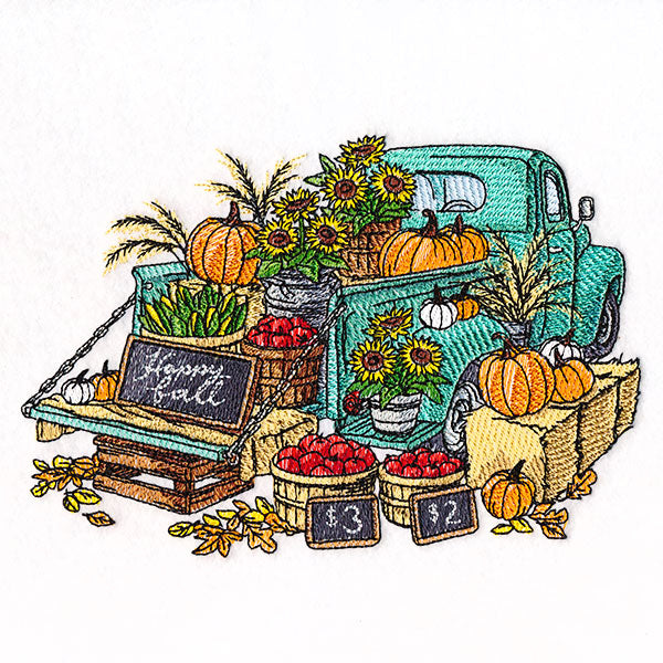 Happy Fall Harvest Truck