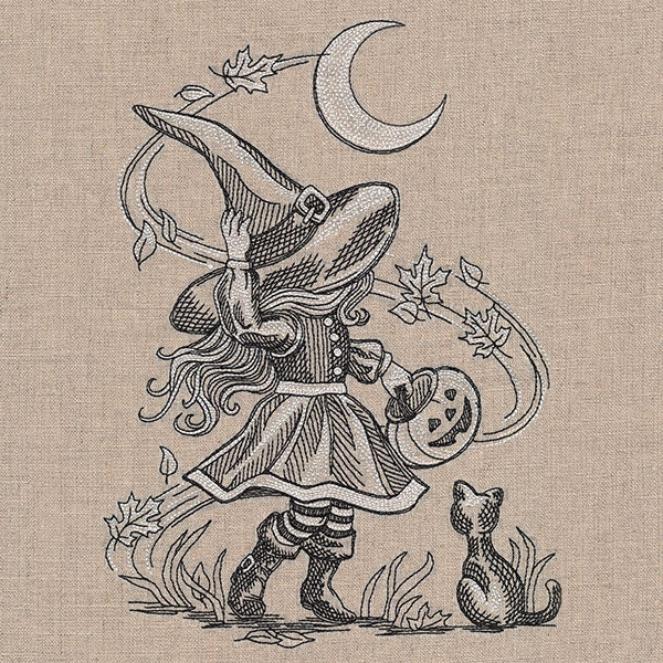 Trick-or-Treat Sunbonnet Sue