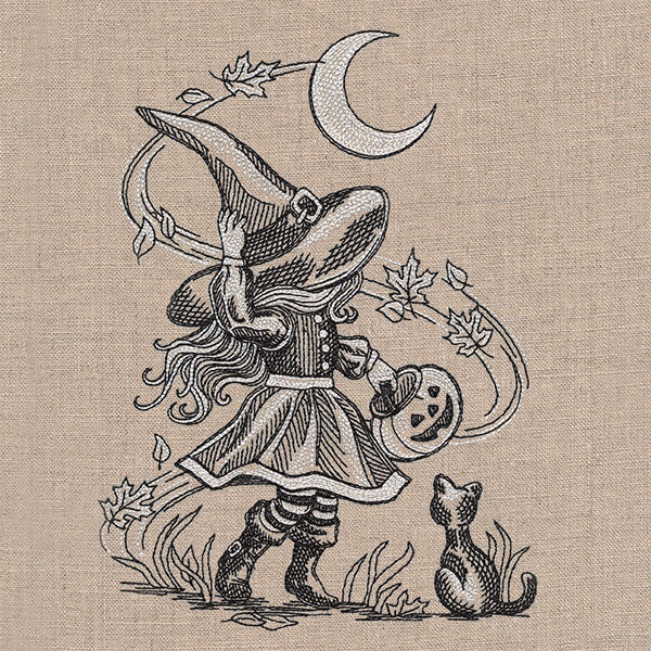 Trick-or-Treat Sunbonnet Sue