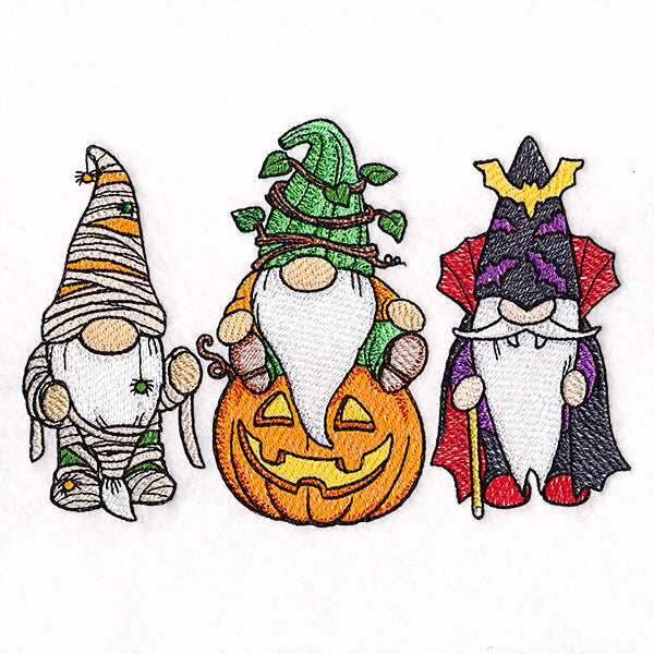 Halloween Costumes Gnome Trio