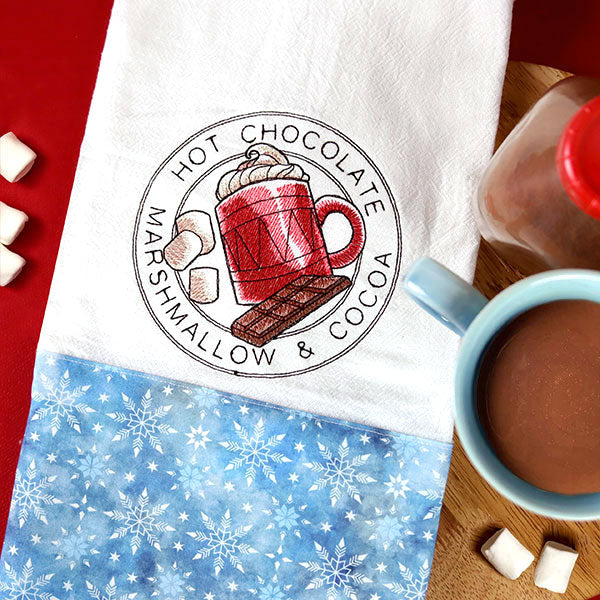 Hot Chocolate & Marshmallows Stamp