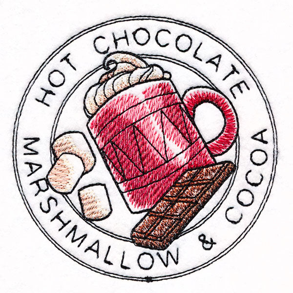 Hot Chocolate & Marshmallows Stamp
