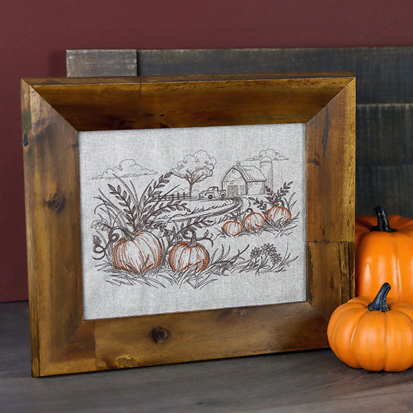 Fall on the Farm Landscape