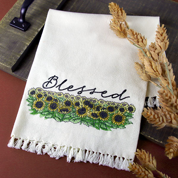 Blessed Sunflower Field