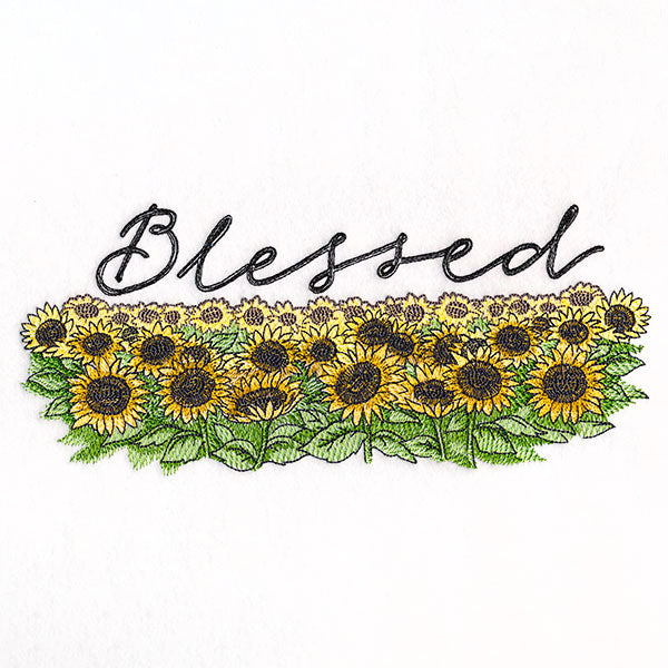 Blessed Sunflower Field