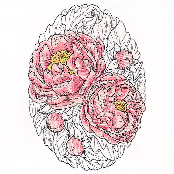 Color Theory Peonies