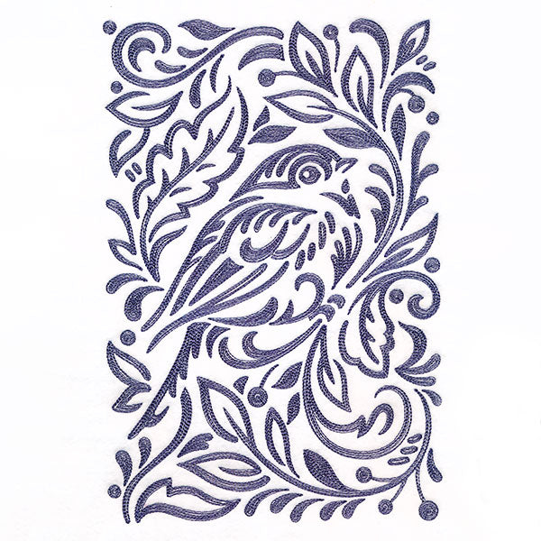 Wild Woodcuts - Christmas Chickadee