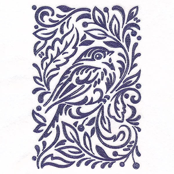 Wild Woodcuts - Christmas Chickadee